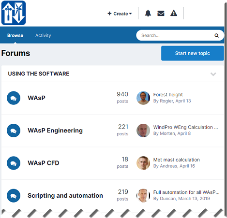 WAsP Forum