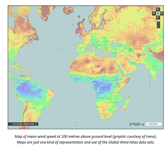 Validation of the global wind atlas wasp
